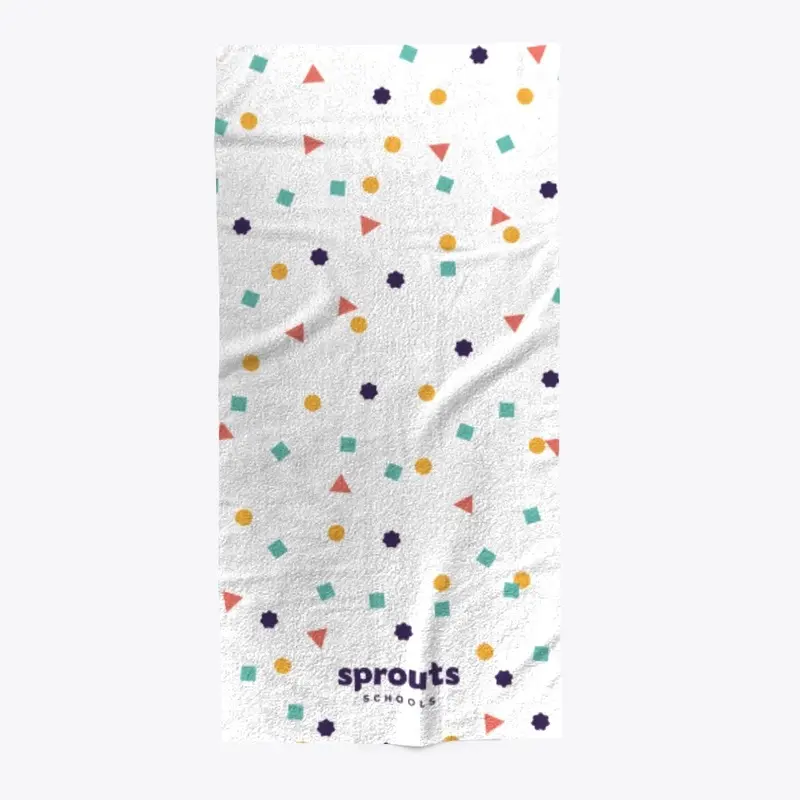 Sprouts Iconic Confetti Towel